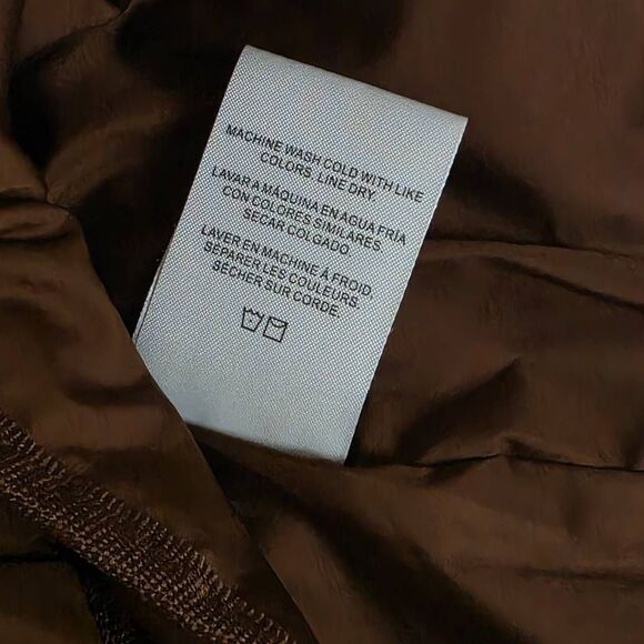 Thread & Supply Sienna Brown Quilted Puffer Vest Small - Picture 6 of 8